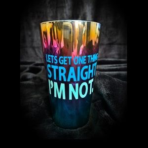 One of a kind! I’m not straight rainbow glass